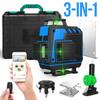 Nivel laser 4D cu 16 linii Autonivelare 360 ​​Cruce orizontală și verticală Nivel laser verde super puternic APP/Bluetooth