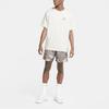 Nike T Shirts Men's White Stand Collar Moderate Straight Fit CU4510-904
