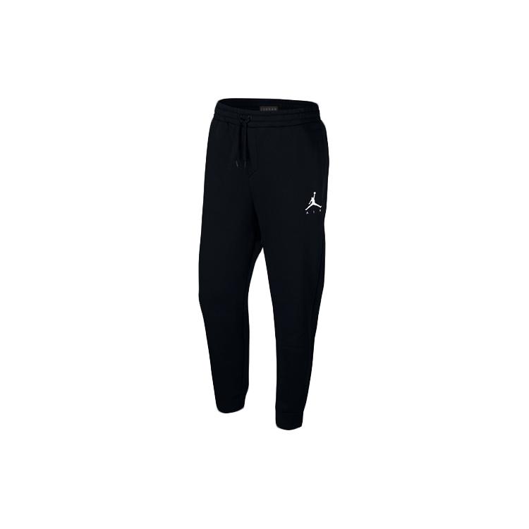 Jordan Jumpman Knitted Sweatpants Men s Black Moderate Straight Fit Pants 940173-010 XXXL