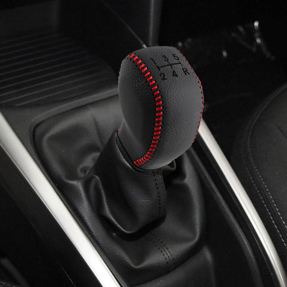 AABEX1 For Peugeot 2008 208 301 308 Partner Rifter for Citroen C3 MT Gear Shift Knob Cover 5 Speed Gear Collars Protector Accessories
