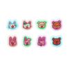 Sun-Star Stationery Nontan Puffy Flake Stickers Blue S8820619 50th Anniversary Limited Edition PVC Stickers 32pcs