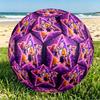 KPop Demon Hunters Print Size 5 Soccer Ball, PU Wear Resistant Football for Match Training and Daily Practice, Birthday Gift for Soccer Fans