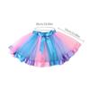 Layer Tulle Tutus Skirt Colorful Tutus Skirt Princesses Skirt Pleated Minis Skirt