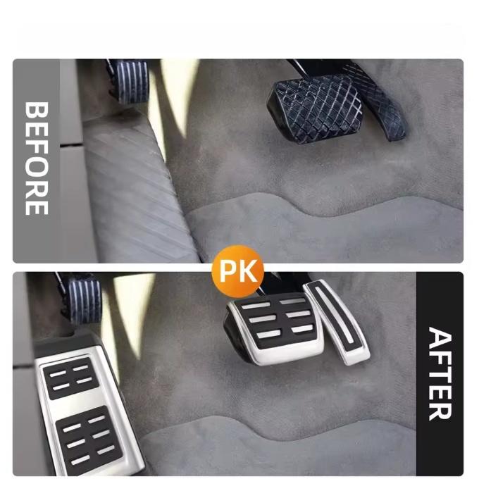 LHD Car Pedals for Q7 4L SQ7 2007-2015 for Volkswagen Touareg 2007-2018 for Porsche Cayenne 2007-2016 Pedal Cover Pads
