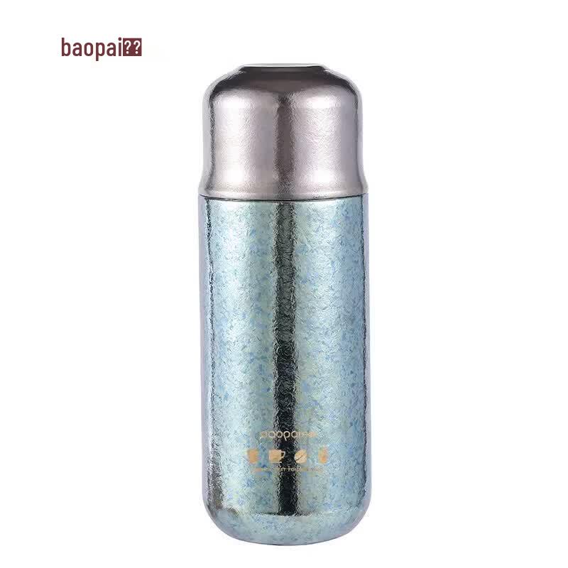 Bao Pai Pure Titanium Insulated Temperature Display Business Mug