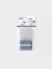Portable Oil Blotting Paper with Puff & Mirror Compact Case