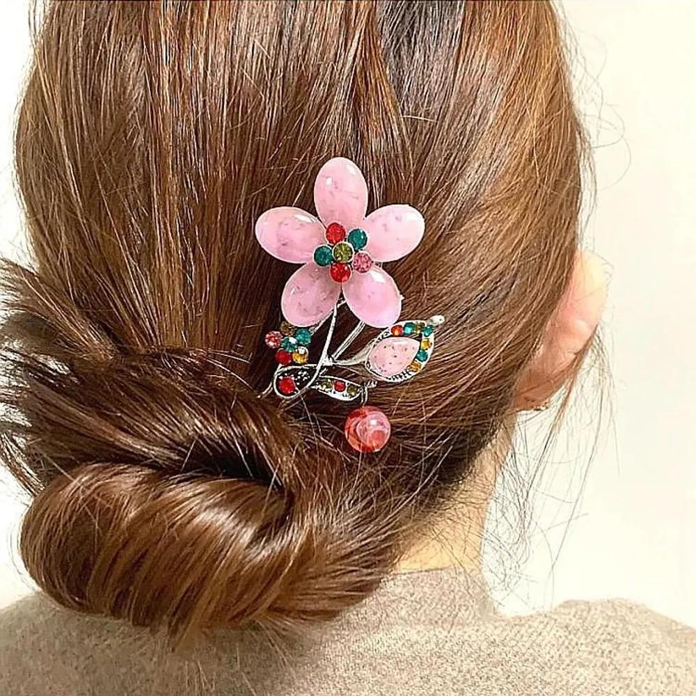 Hairpin, Back Hairpin, Hair, Hanbok, Hairpin, Updo, Decoration, Mother of the Bride/groom, Hairpin, Accessory, Back Hairpin Pqr473