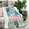 Give to my wife Printed Blanket for Sofa Bed Travel Camping Living Room Office Conditioning Blanket for All Seasons Gifts