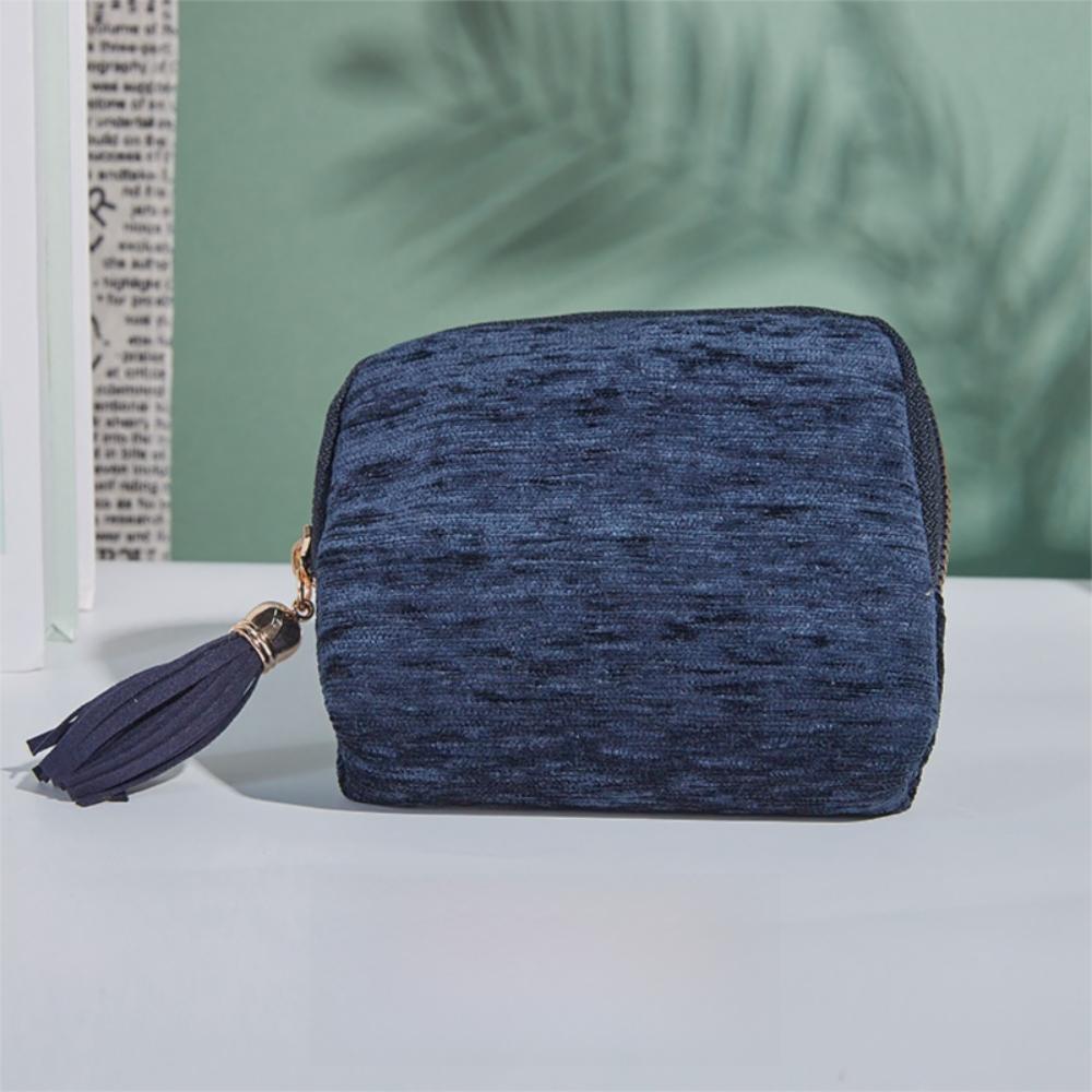 Exquisite Tassel Zipper Jewelry Bag Ring Pendant Jewelry Organizer Jewelry Storage Bag  Travel