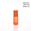 Frosted Roll-on Essential Oil Bottle - Colored Glass Perfume Roller, Eye Cream Massage Stick