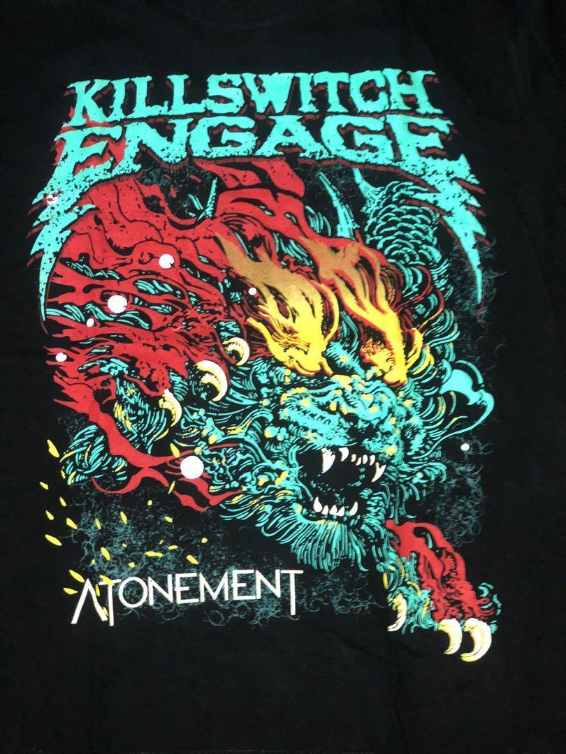 Killswitch Engage Shirt Killswitch Engage Band Black T-shirt S5XL VN3891 XXXL