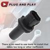 1 Pc Side Marker Light Socket for Toyota 4Runner 2013-2021 No.90075-60077/9007560077 Headlight Lamp Bulb Connector 2 Pin