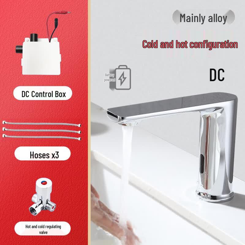 Zhongshu Automatic Sensor Hot & Cold Alloy Faucet
