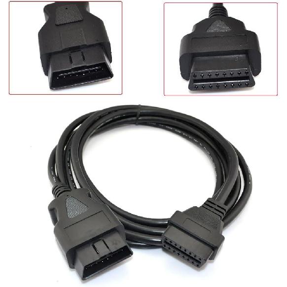 9.8ft 3M OBD 2 OBD II 16 Pin Car Male to Female Extension Cable Diagnostic