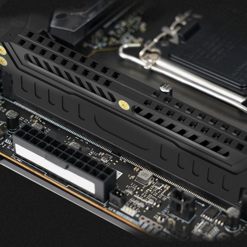Universal Memory Memory Heatsink Heat Sink Wide Compatibility Across DDR3 DDR4 Module Fanless Ensures Quiet Operation