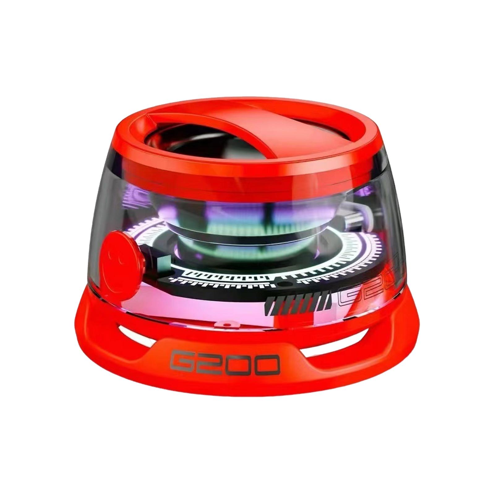 

Портативный магнитный Bluetooth-динамик ABS с 40-миллиметровым полночастотным приводом, вес всего 2,24 унции, оранжевый красный