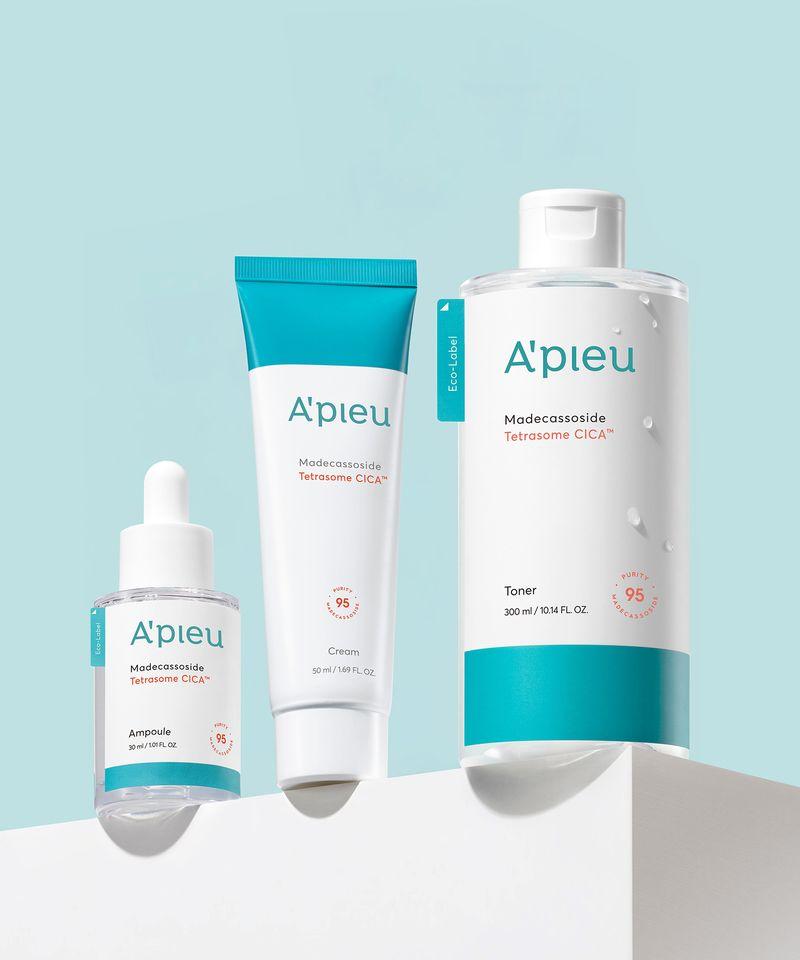 [SET] Madecassoside Tetrasome Cica Toner + Ampoule + Cream