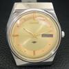 VINTAGE CITIZEN AUTOMATIC 8200 JAPAN MENS GOLDEN COLOR DIAL WATCH a702746-1 R210-a702746