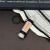 Eco Mini Gummi Pickleball Schläger Schlüsselanhänger - Sportrucksack Anhänger