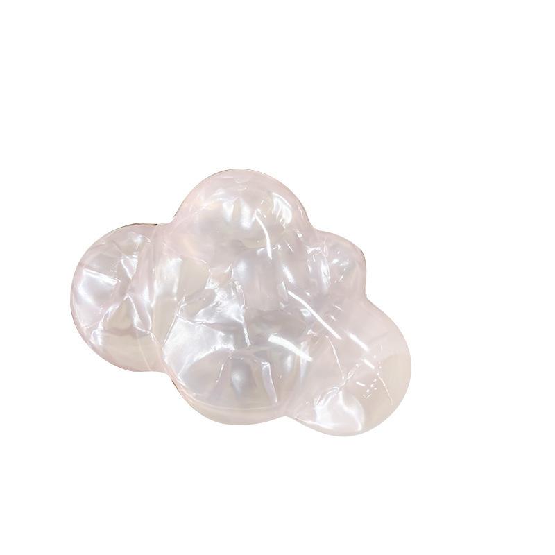 Mobile Phone Airbag Bracket Transparent Crystal Paste Retractable Lazy Desktop Bracket Simple Solid Color