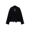 Li Ning X Jackie Chan Collaboration Kung Fu Series Loose Casual Lace-Up Jacket Men Jacket Black AFDR825-2