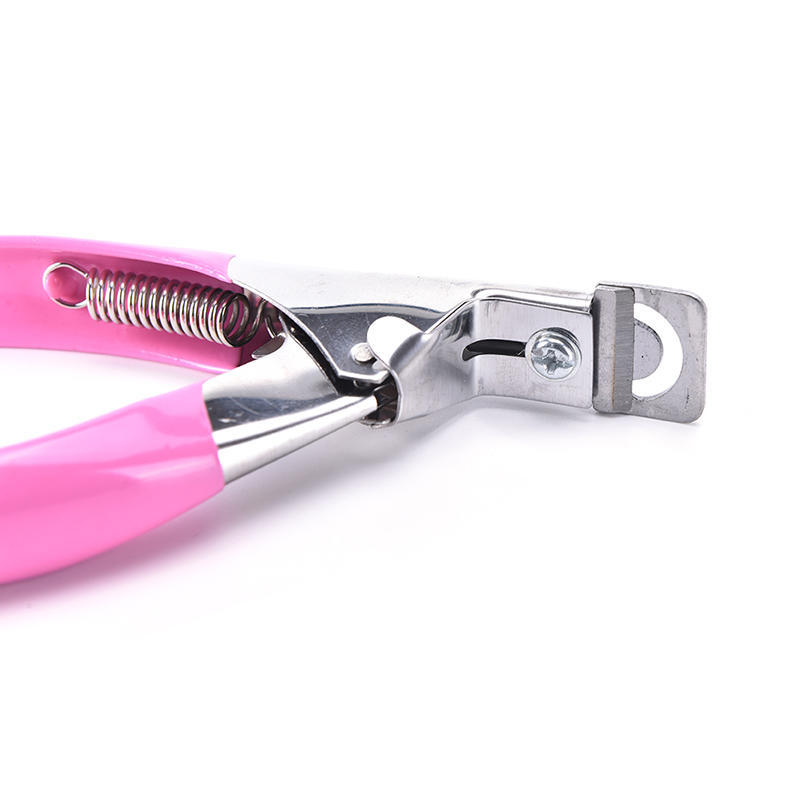 Vogue False Nail Art Tips Acrylic Uv Gel Edge Manicure Cutter Clipper Tool