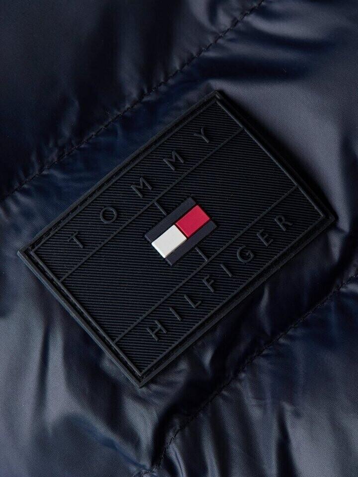 Зимняя куртка Tommy Hilfiger TH Warm Packable Quilted Hooded Jacket (MW0MW33732) desert sky