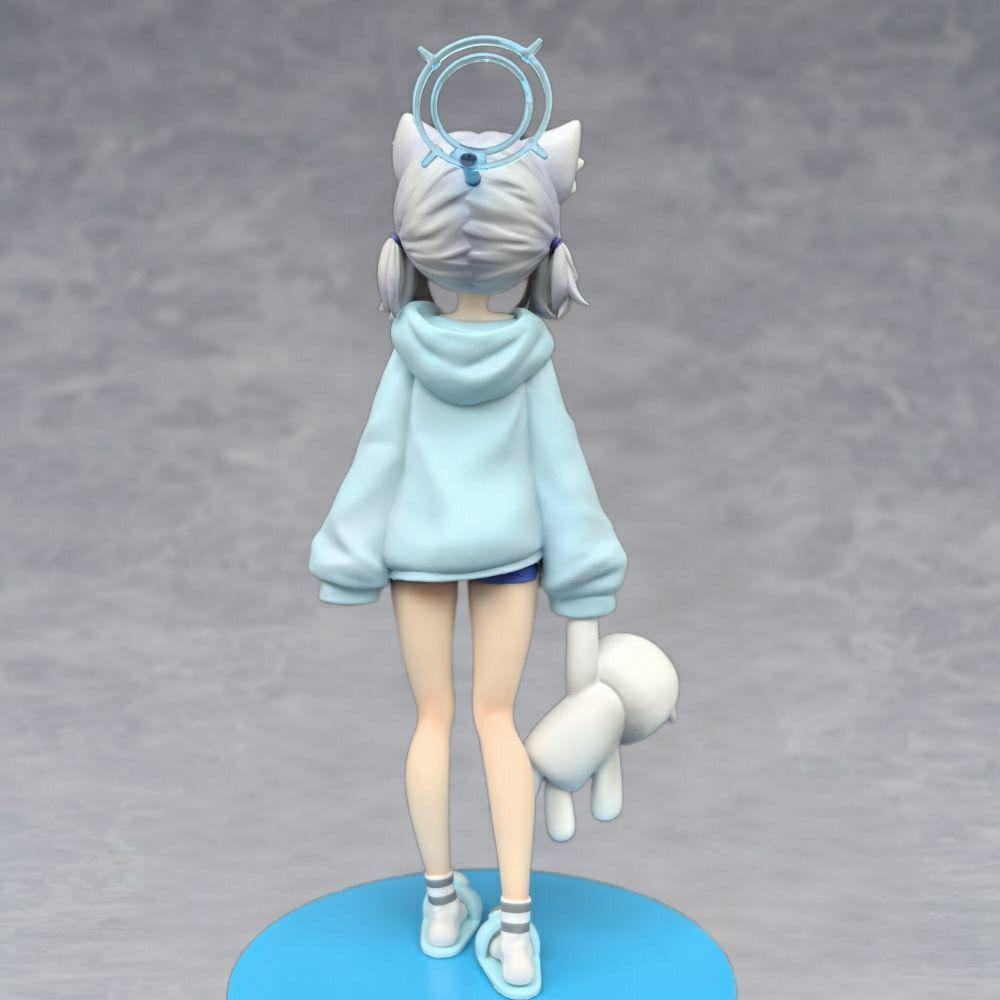 [USED] Figure Blue Archive Childhood Sand Wolf Shiroko Figure Height 20cm