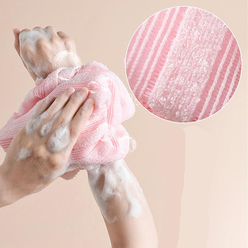 Japanese Rubbing Washcloth Bath Nylon Towel Brush For Back Towels Exfoliating Scrub Shower Sponge Body Bathroom Accessories