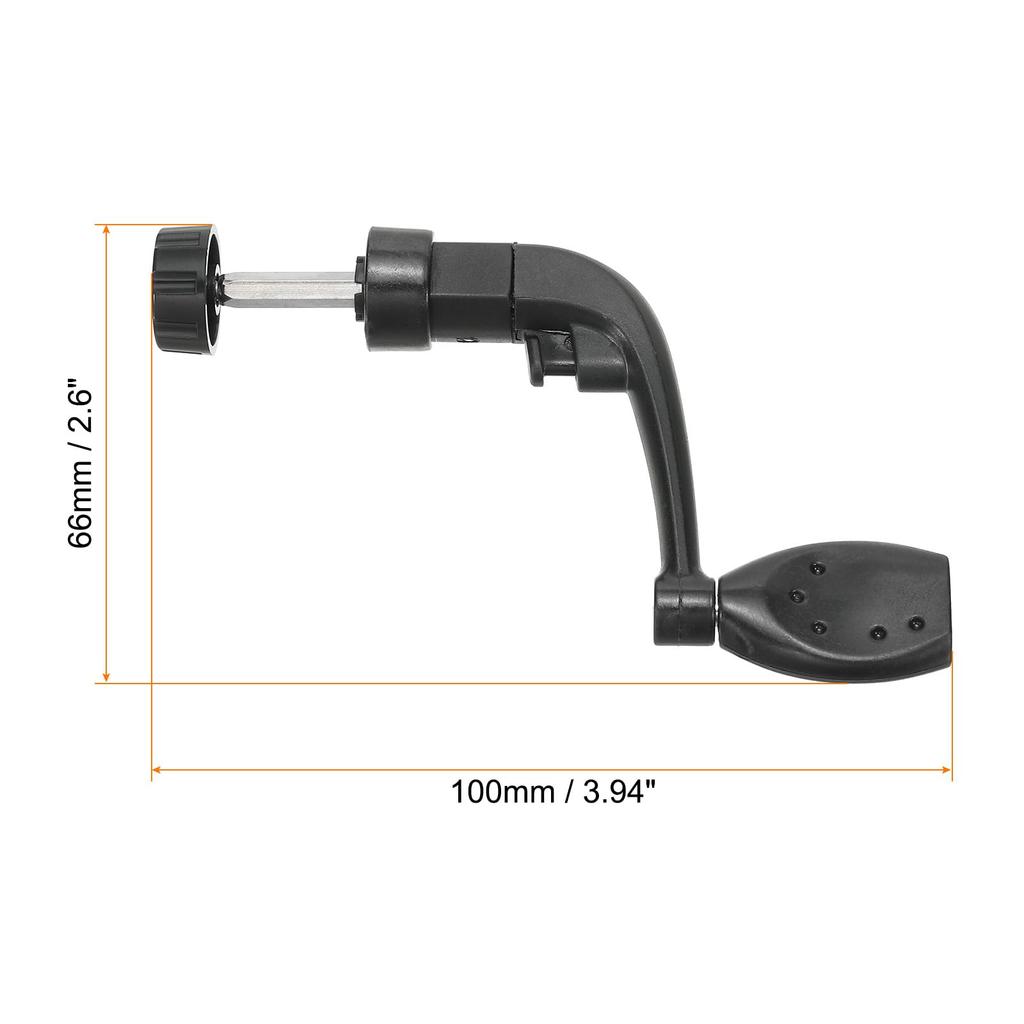 PATIKIL Fishing Reel Handle Replacement Parts 4 Pieces Metal Crank