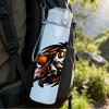 1PC Fierce Tiger Head Wild Animal Pattern 750ml Color Plastic Sports Water Bottle Leakproof Flip Straw Lid Suitable for Sports Office Home Use