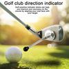 Golf-Ausrichtungsstab, 2 Abschnitte, einziehbar, magnetisch, Golf-Ausrichtungsstab, Schwung-Trainingshilfe, Schläger-Lie-Winkel-Werkzeug, Richtungsanzeiger-Stick