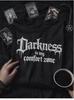 Gothic Comfort Zone T-Shirt | Dark Goth Graphic Tee