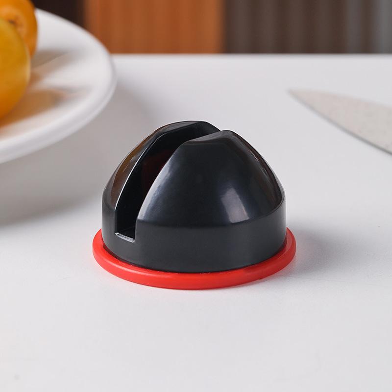 Household Knife Sharpener Grindstone Scissors Sharpener Kitchen Tools Multifunctional Kitchen Gadgets чёрный