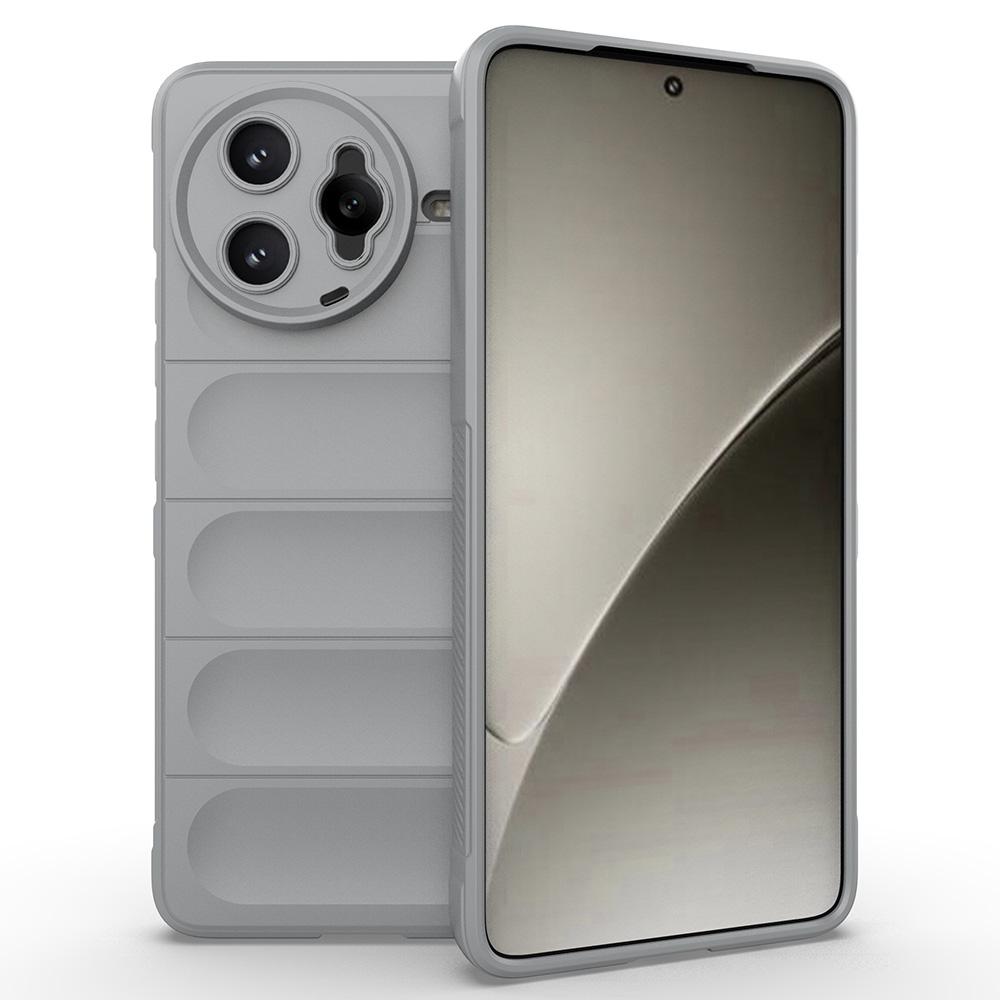 

For Xiaomi Poco F7 Ultra 5G/Redmi K80 Pro 5G Case Anti-Drop Soft TPU Rugged Phone Back Cover Light Grey