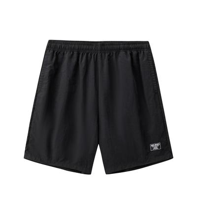 Mens Woven Five-Point Shorts Summer 2026 Casual Shorts Men Bottoms Basic-Black 952628502-3