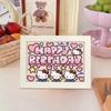 Kuromi Cartoon Diamond Painting Kit: Peace & Joy DIY Gift for Students and Kids.