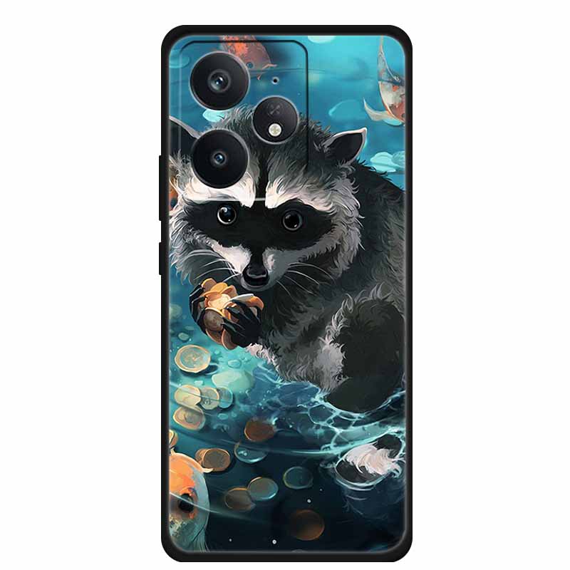 Phone Case For Realme Neo 7 Back Cover Case Shockproof Black Silicone Soft Funda For Realme Neo7 5G Case Coque Shockproof Capas