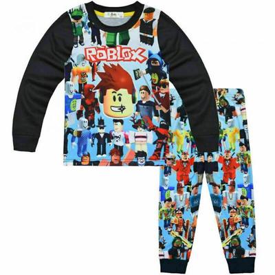 5-10 Jahre Kinder Jungen Mädchen Roblox Pyjama Set Nachtwäsche Outfit Nachtwäsche Geschenke