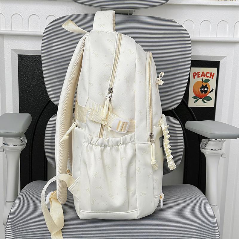 Junior School Schoolbag Women's Check Large Capacity Backpack