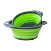Foldable Round Vegetable & Fruit Washing Basket with Drain