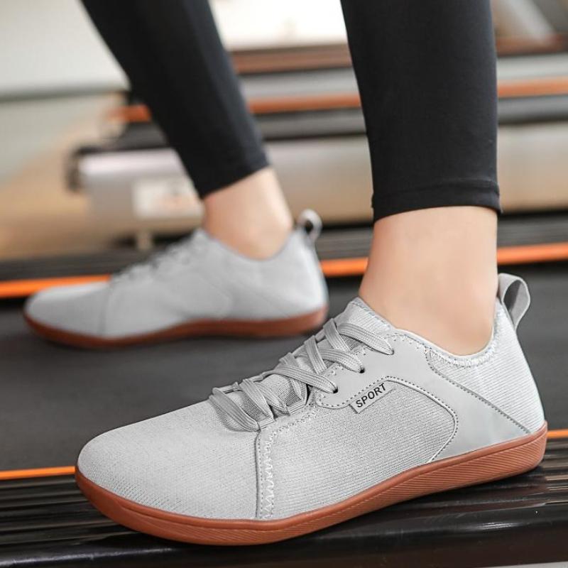 Breathable Wide Toe Walking Shoes Light Flats Cross-training Sneakers Men Non-slip Gym Fitness Casual Sports Shoes