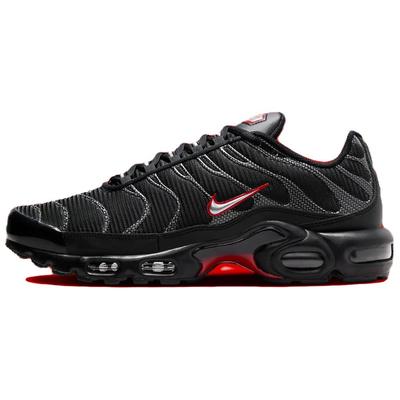 Air Max Plus Carbon Fiber Erkek Spor Ayakkabı Siyah Üniversite-Kırmızı Metalik-Gümüş HF4293-001