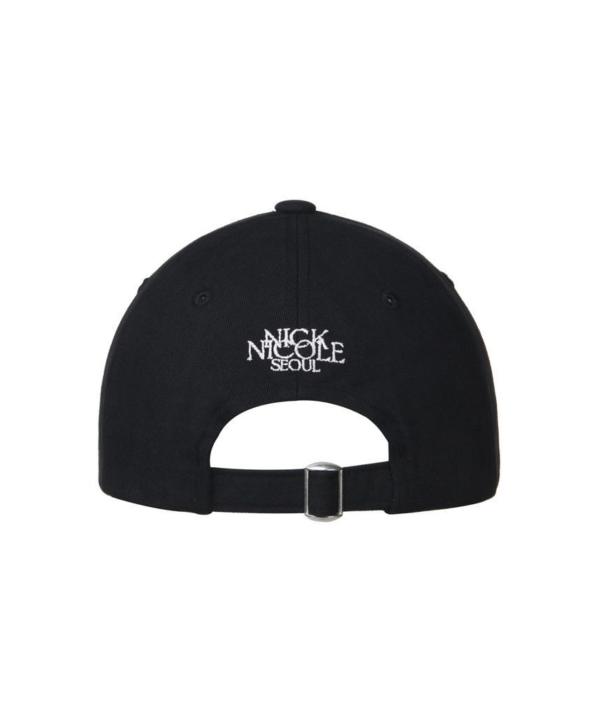 Nigaennikol Mini Butterfly Blink Ball Cap_Black Pink