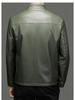 Herren Luxus Lammlederjacke - High-End Koreanischer Stil, Einfache Business Oberbekleidung in Schwarz