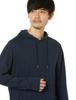 Amazon Essentials Men's Lightweight Jersey Pullover Hoodie, Navy, Size L