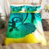 Eidechse Reptilien Bettbezug Geschenk für Jungen Mädchen Lustiges Gecko Bettwäscheset Full Queen Mikrofaser Niedliches Tiermotiv Bettdeckenbezug