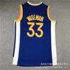 Custom Embroidered Basketball Jersey Warriors 30 Curry 11 Thompson 22 Wiggins Unisex Sportswear Court Practice Training