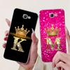 For Samsung J7 Prime Case Clear Fashion Luxury A-Z Letters Soft Back Cover For Samsung Galaxy J7 Prime 2 Phone Case Bumper