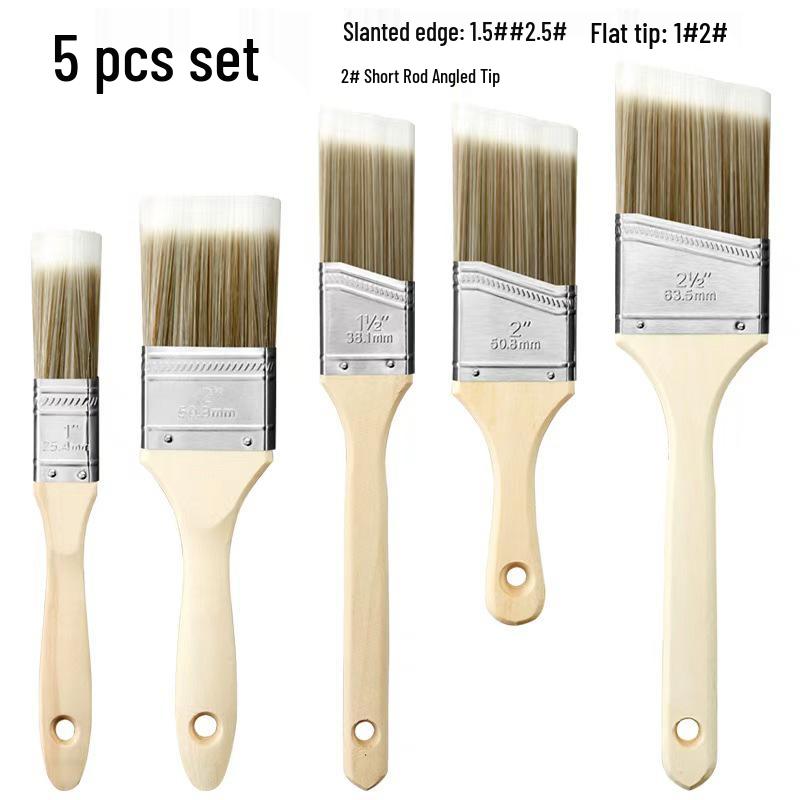 Multifunctional Nylon Brush: BBQ, Paint, Cleaning, 1-12 Plate Sizes